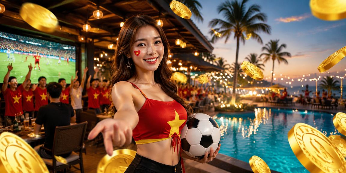 Không khí lễ hội cá cược bóng đá sôi động tại Nha Trang với người hâm mộ nhiệt tình