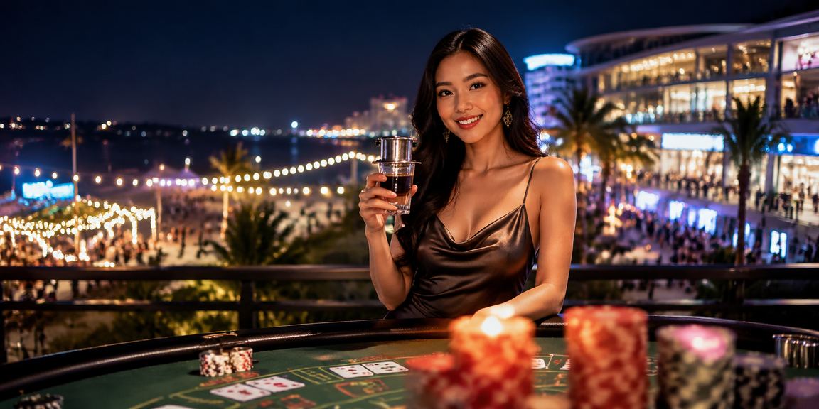 Baccarat trực tuyến trên nền cảnh quan Phú Quốc
