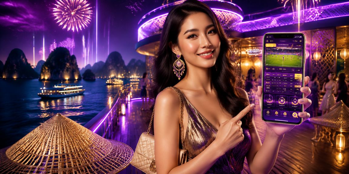 Khung cảnh cá cược và giải trí casino tại Việt Nam với màn hình điện tử hiện đại
